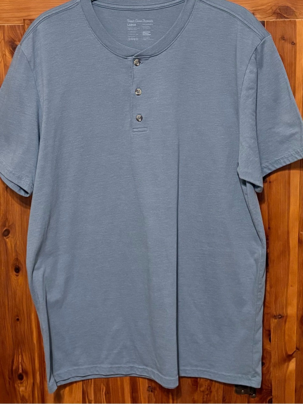 Fresh Clean Threads Henley Tee